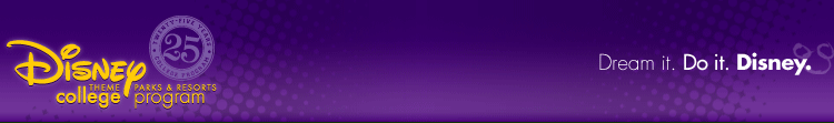 Disney College Program site