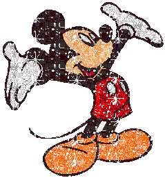 glitter mickey