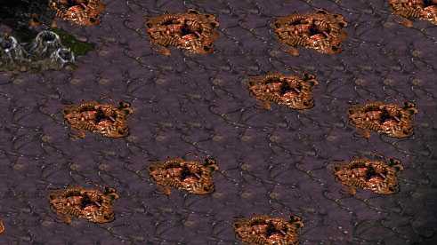 Zerg bases have even more guts than Hydras.