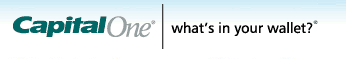 Capital One  |  what's in your wallet?
