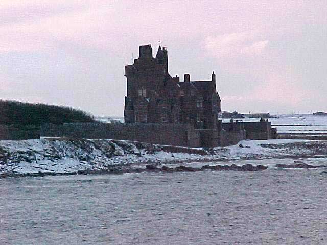 Ackergill Tower in Winter