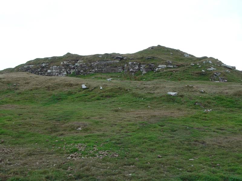 Knockinnon, the remains of an ancient Celtic hillfor