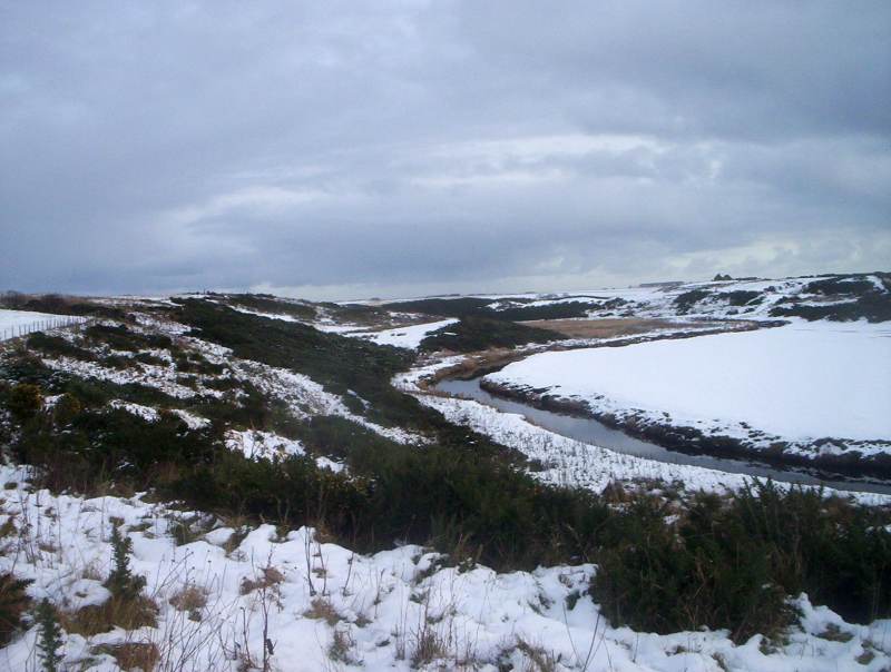 Christmas Day on the Wick River, Caithness, Scotland