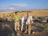 Alex Oakley, Ami Schlosser, and Greg Johnson in Ahmetli, Turkey '06