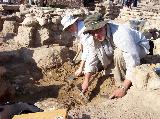 Ami Schlosser and Greg Johnson digging in Turkey '06