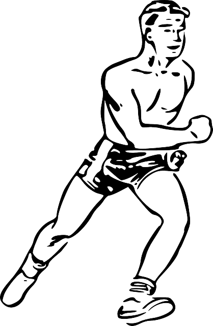 man running
