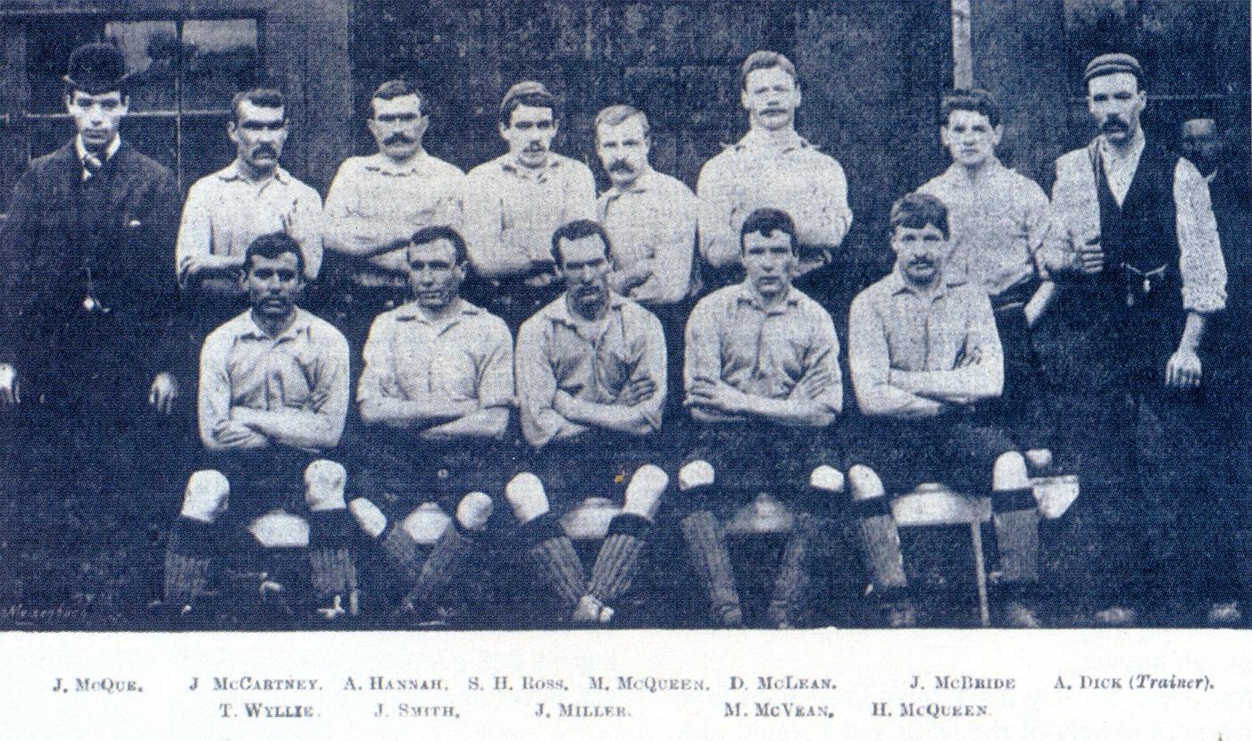 Liverpools first football team in 1892