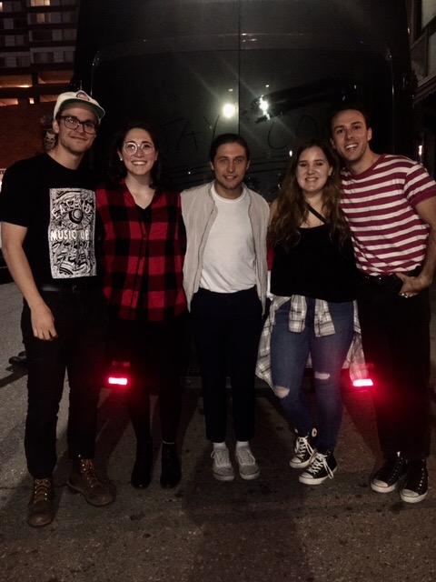 Rio and I met COIN after their concert!