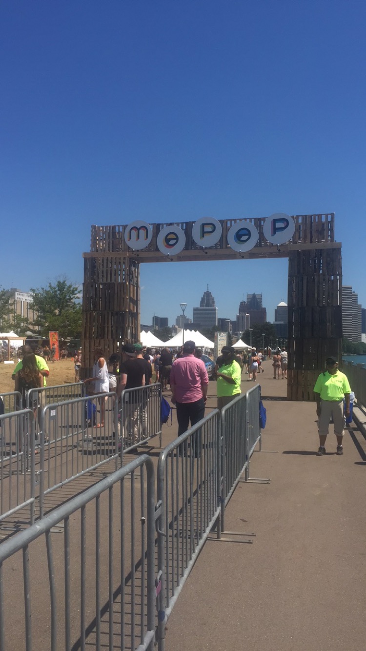 The entrance to Mo Pop festival