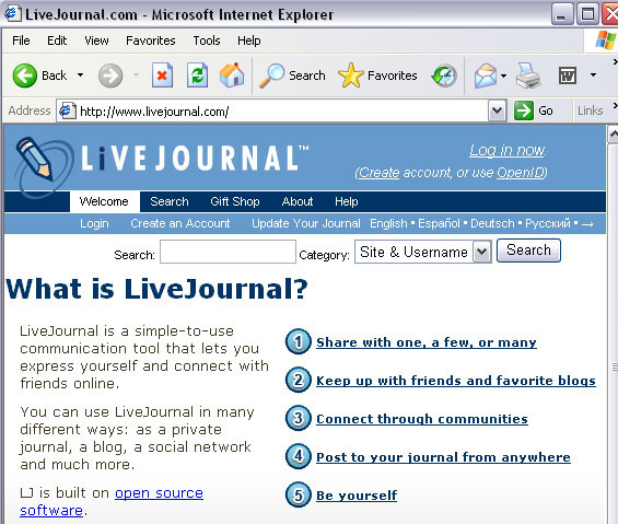 How To Start A Blog: On Livejournal.Com