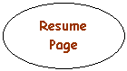 Oval: Resume
Page
