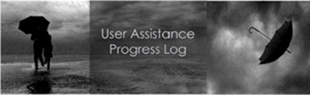 progress log banner