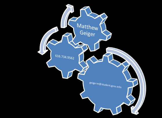Matthew Geiger, 616.734.9562, geigerm@student.gvsu.edu
