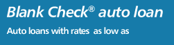 Blank Check(r) auto loan