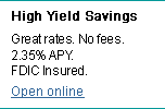 High Yield Savings