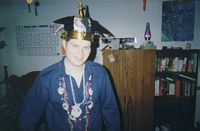 Andy before getting hammered