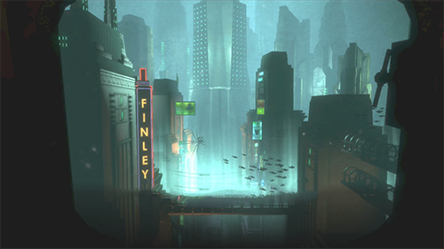 Underwater city of Rapture from Bioshock and Bioshock 2