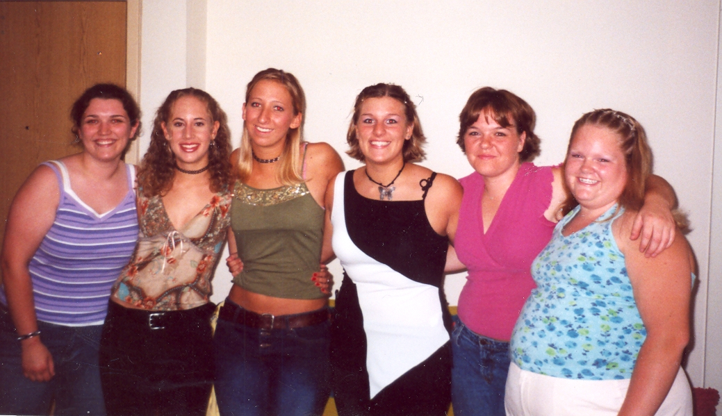 The crew before clubbing