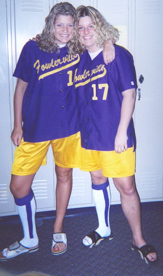 me and Mary on game day