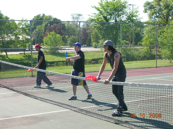 Team Black Shirts at the First Annual Pro Thunderball Potluck/Expo