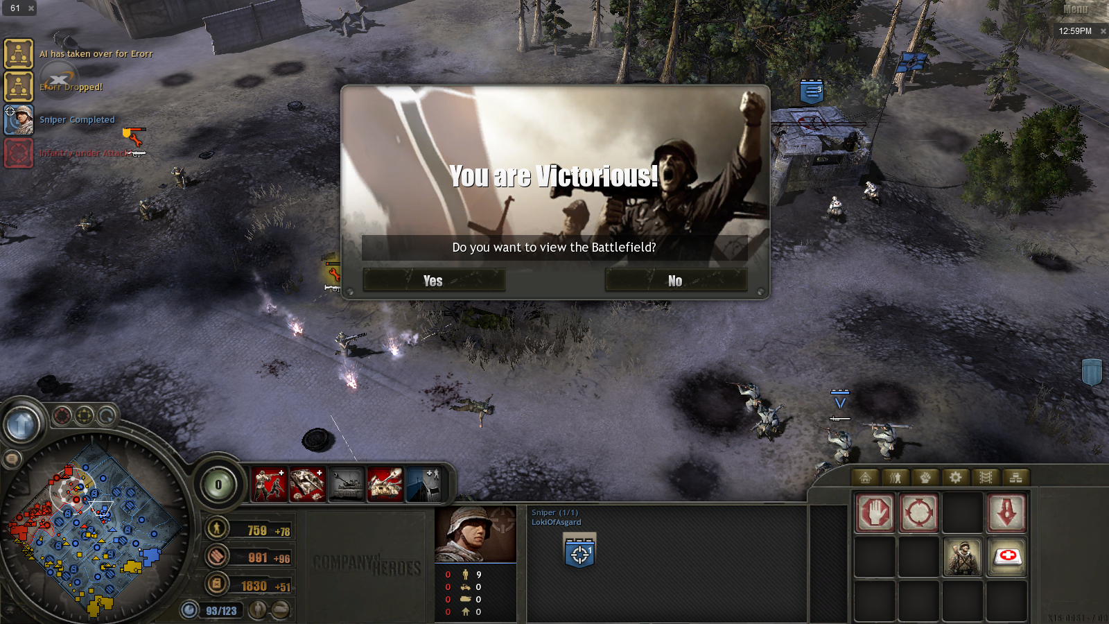 company of heroes panzer elite