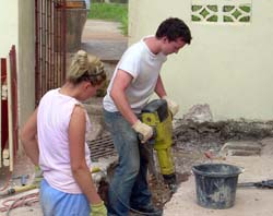 Working Hard