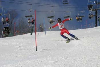 Brent, slalom