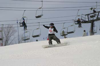 Corky, giant slalom