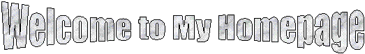 Welcome to My Homepage