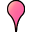 pink placemark