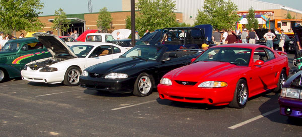 Trailer's car, my car, Flo-Pro's car